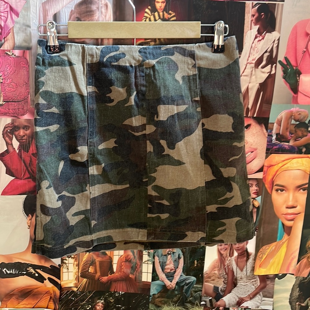 Cammo skirt